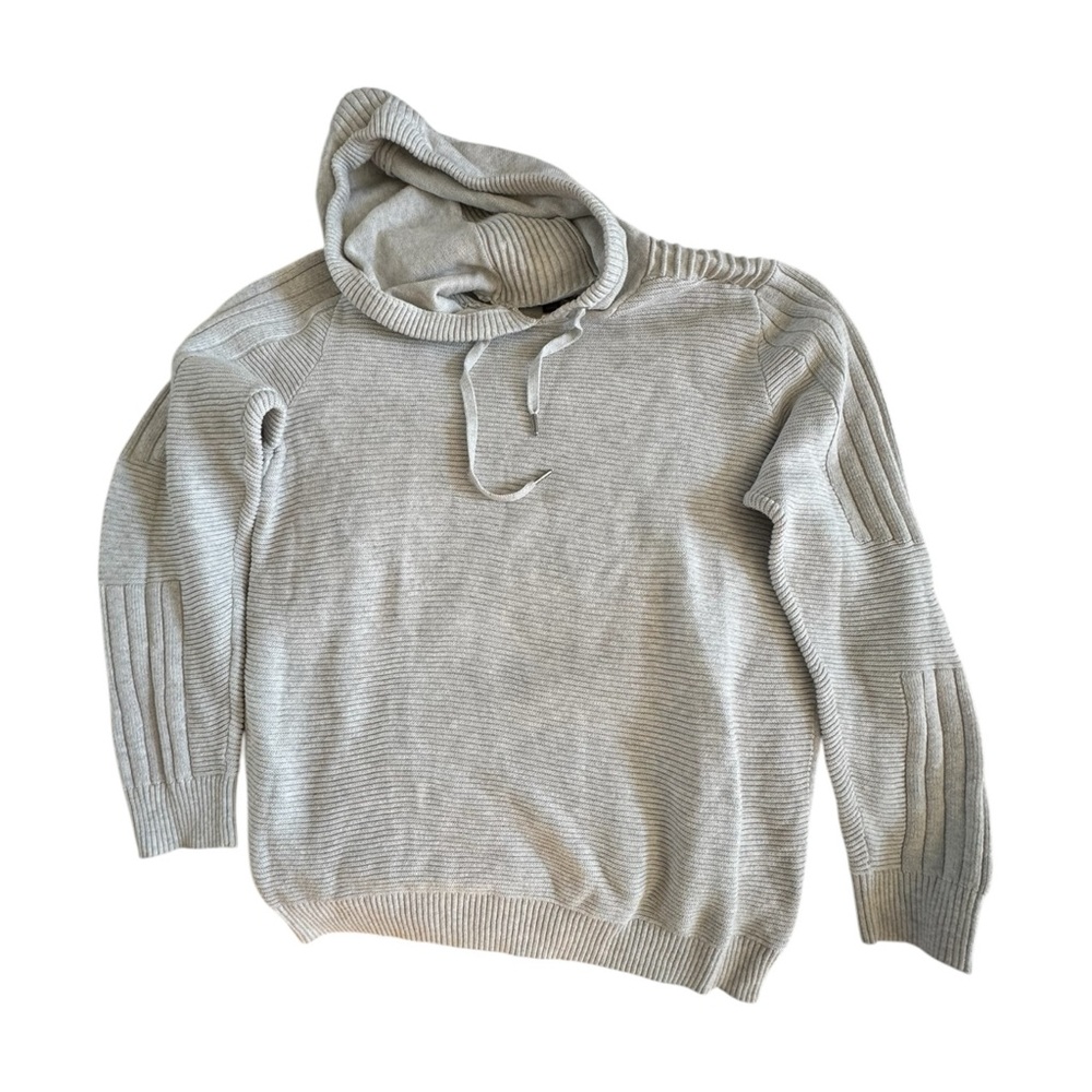 INC International Concepts Men’s All Cotton Hooded Sweater MEDIUM